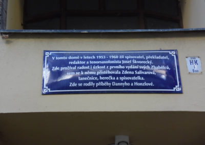 Na Březince – dům Škvoreckého