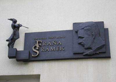 Fráni Šrámka cedule